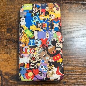 Colorful Disney Character Print Wallet